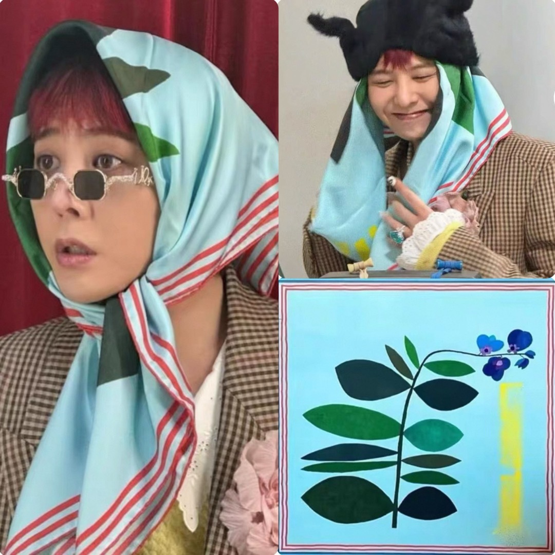 スカーフ G-DRAGON ジードラゴン GD BIGBANG ビックバンの通販 by