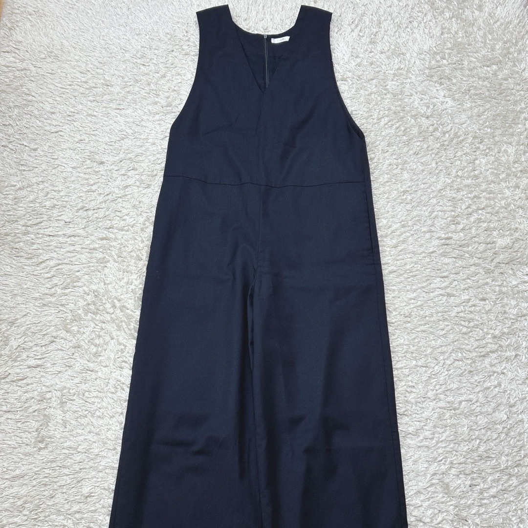 DEUXIEME CLASSE - col pierrot オールインワン シルク混 サロペット