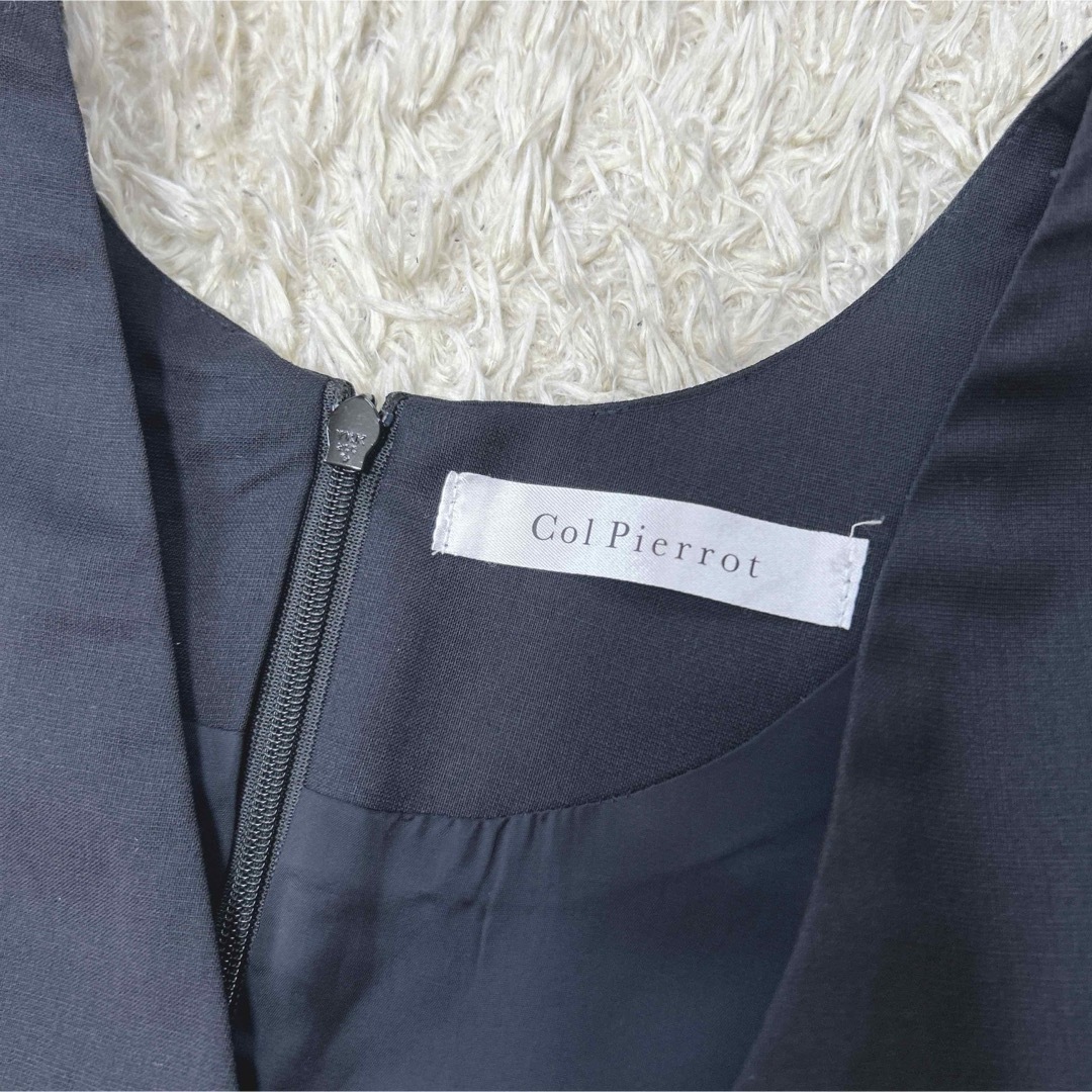 DEUXIEME CLASSE - col pierrot オールインワン シルク混 サロペット