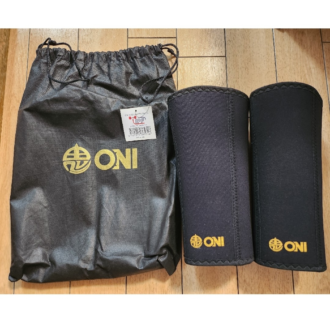 ONI/鬼 【S級品】二ースリーブ PRO IPF公認 サポーター 収納袋 美品
