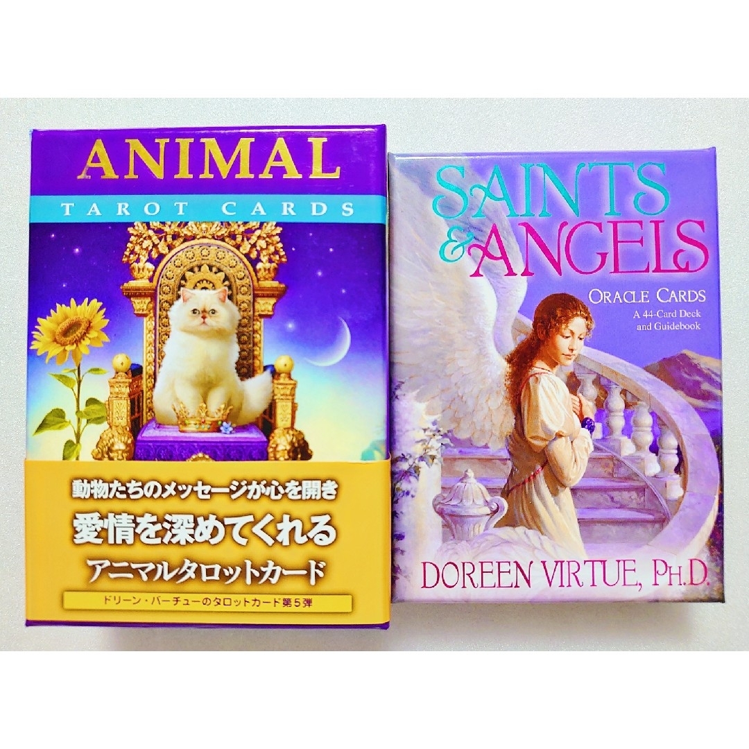 アニマルタロットカード セイント&エンジェルオラクルカード セット