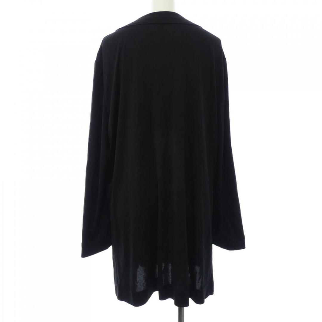 LEONARD FASHION ブラックロングカーディガン 40 レオナール