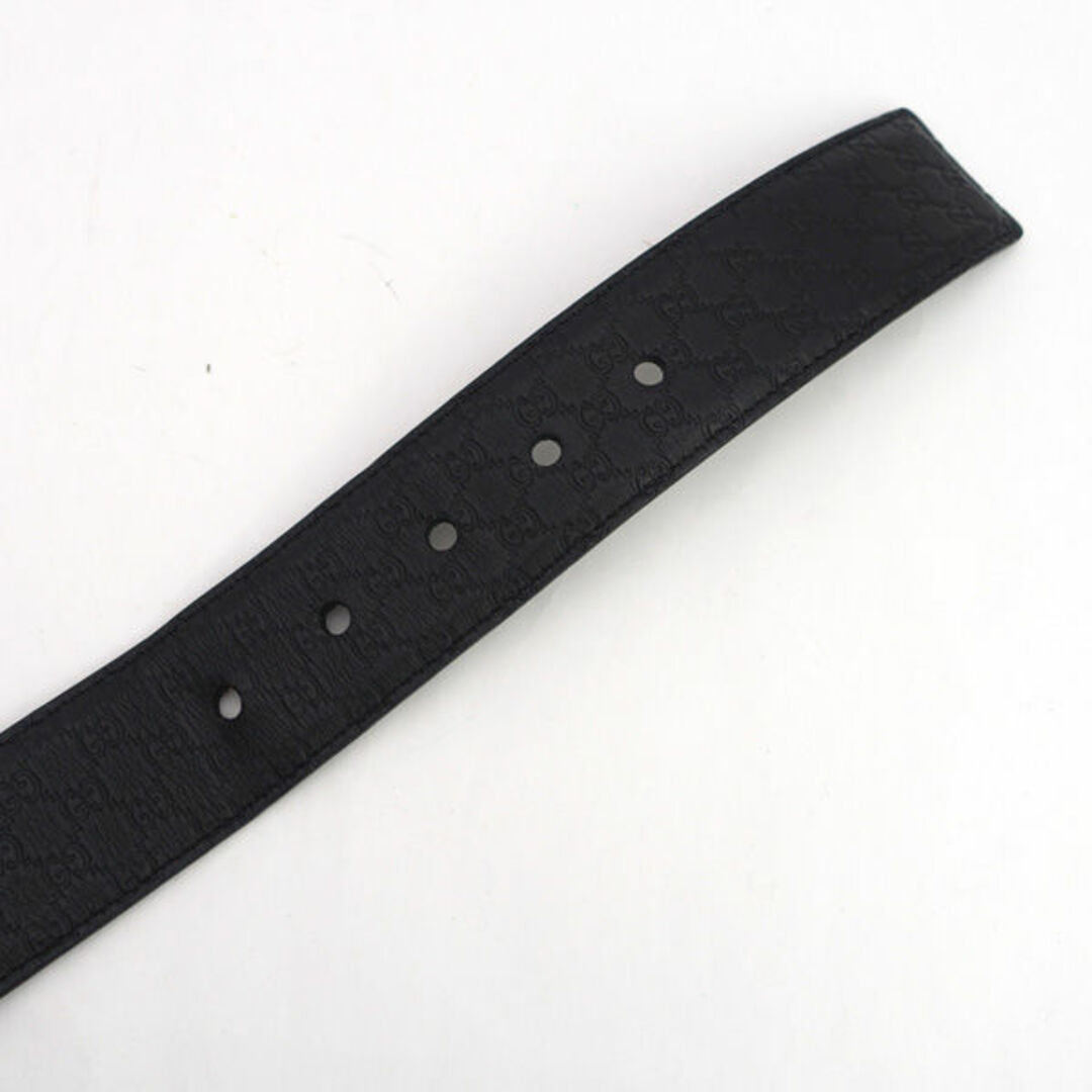 GUCCI - GUCCI / グッチ ◇マイクログッチシマ ベルト レザー ブラック