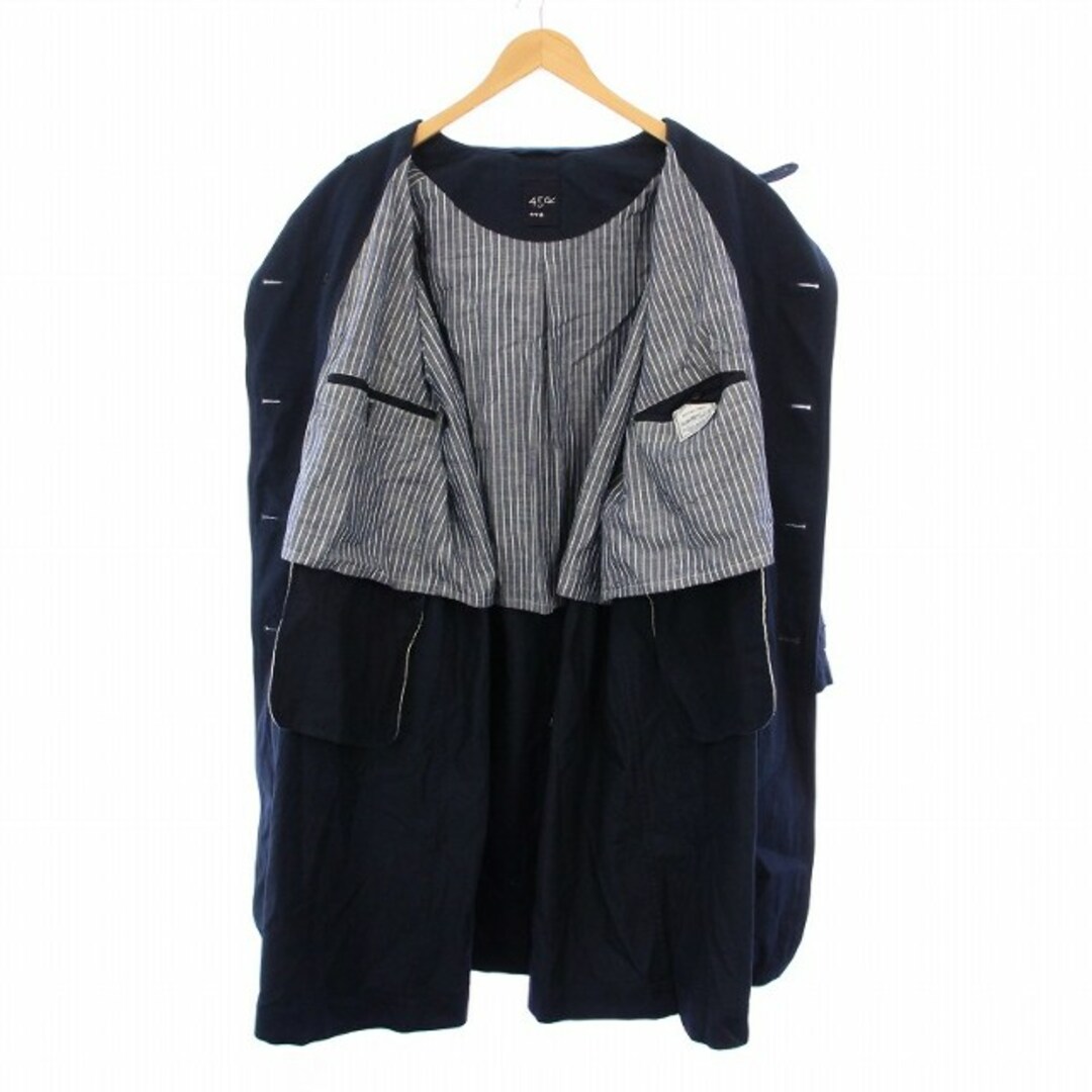 45R - 45R 45rpm おこめチノの908コート インディゴ ステンカラー