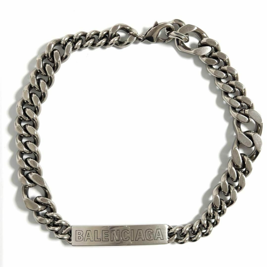 BALENCIAGA - 【新品同様】バレンシアガ メンズ Plate Twist チェーン