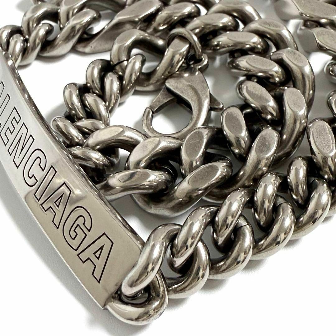 BALENCIAGA - 【新品同様】バレンシアガ メンズ Plate Twist チェーン