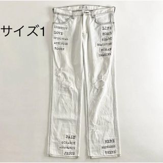 NUMBER (N)INE（デニム/ジーンズ ・ ホワイト/白色系）のフリマ