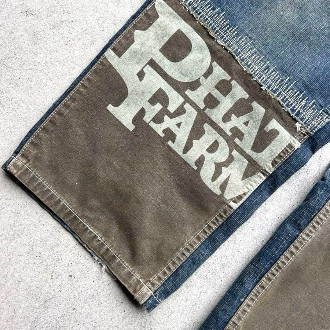PHATFARM - 希少 00s PHAT FARM 極太 バギー デニムパンツ B系 HIPHOP