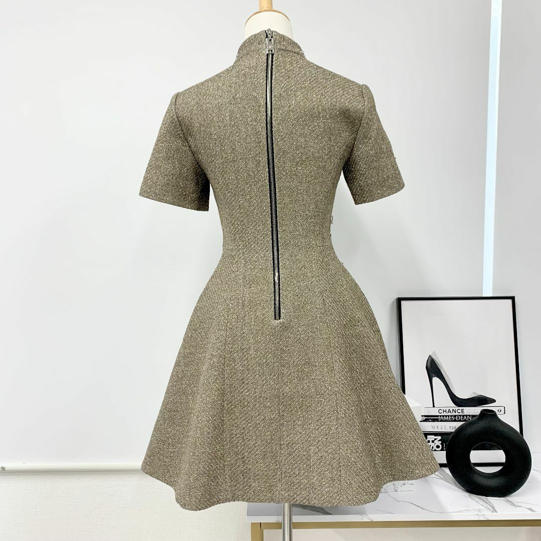 LOUIS VUITTON - M11534 ヴィトン ワンピース 21AW 半袖 スタッズ