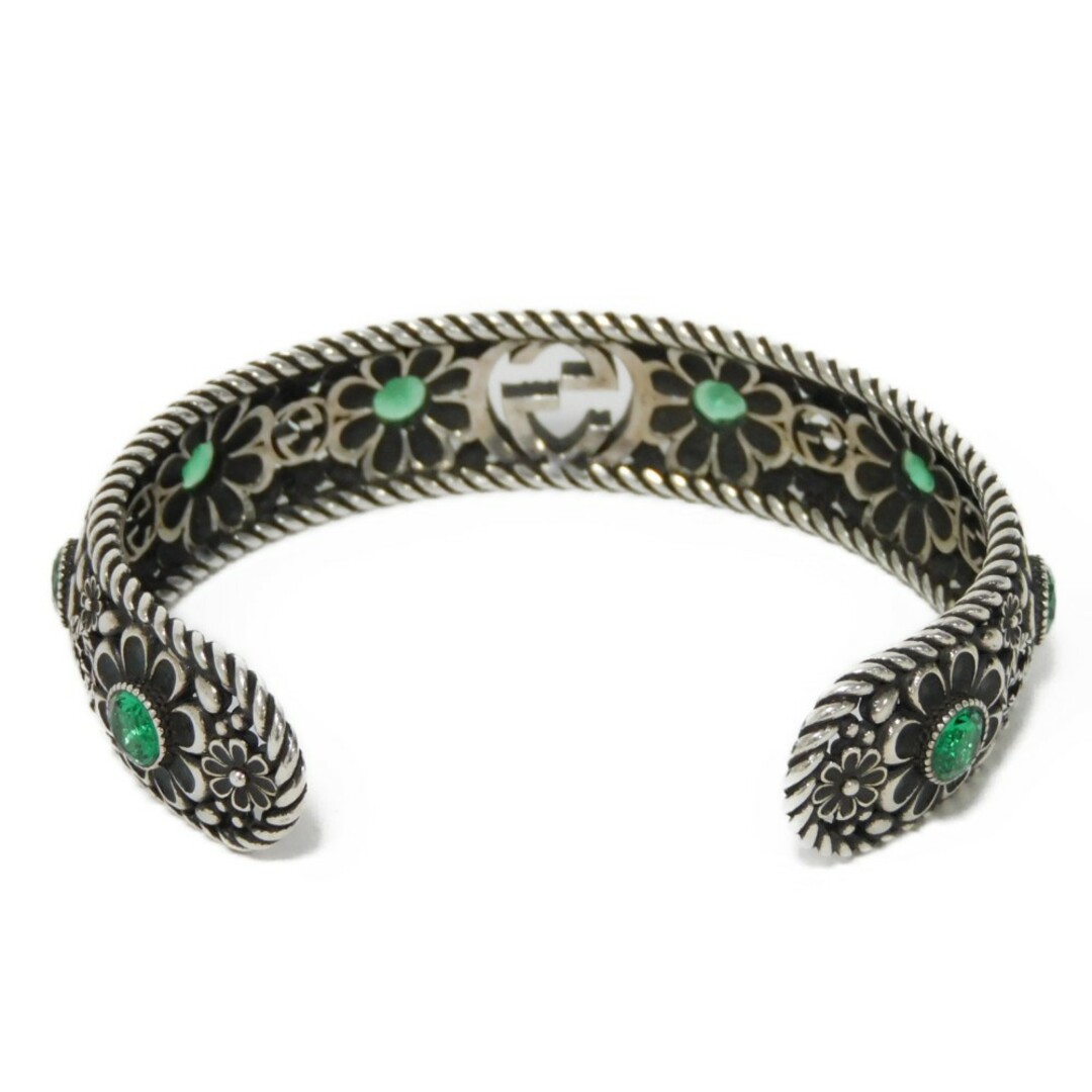 ☆グッチ☆茶型押しバングル