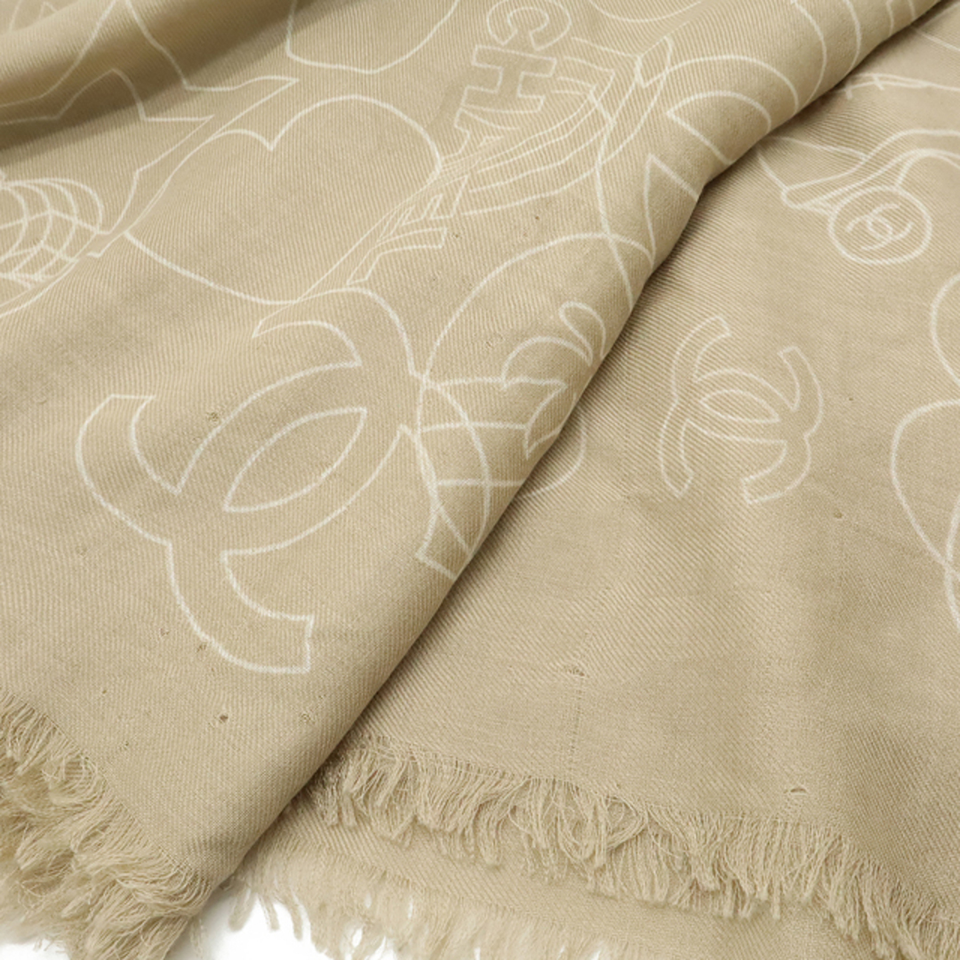 CHANEL - CHANEL シャネル ココマーク カメリア ロゴ ストール