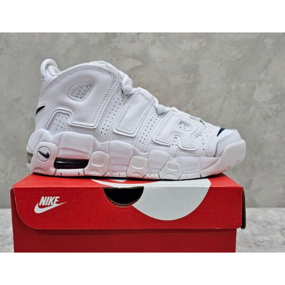 NIKE - ラスト①点【新品】NIKE GS AIR MORE UPTEMPO ネイビーの通販