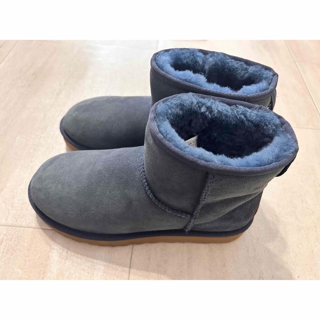 UGG - 最終値下げ UGG アグ ムートンブーツ 24センチ ネイビーの通販