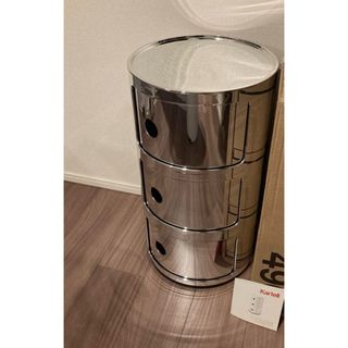 kartell - Kartell コンポニビリ 2段 シルバーの通販 by きむ's shop