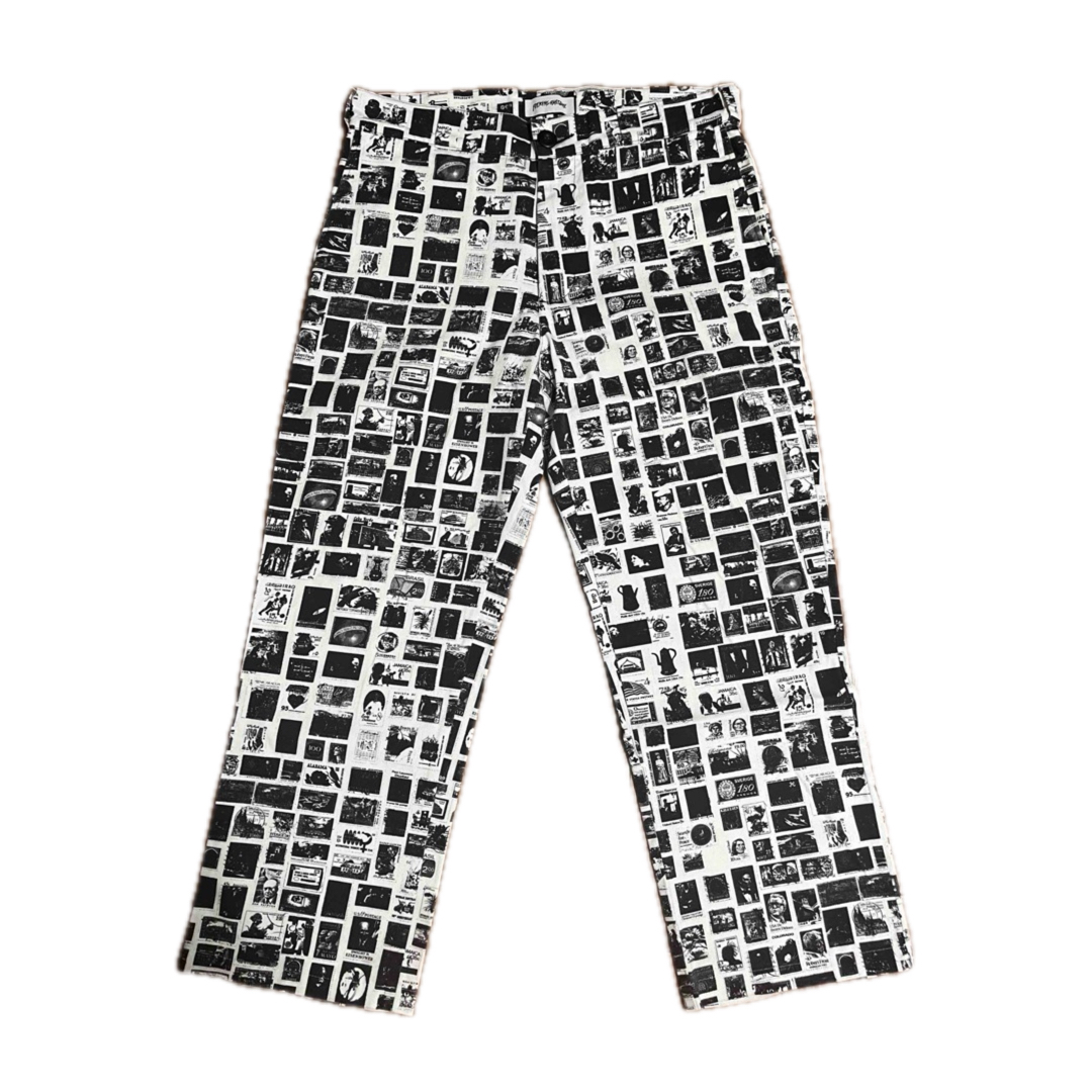 着用2回！fucking awesome コットンワークパンツ 総柄34の通販 by