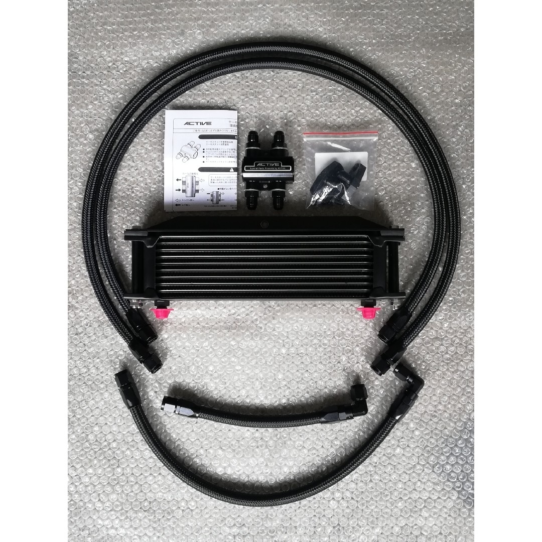 超激安11万2000円！CBX・CBR用アールズ製オイルクーラー(フルセット)の