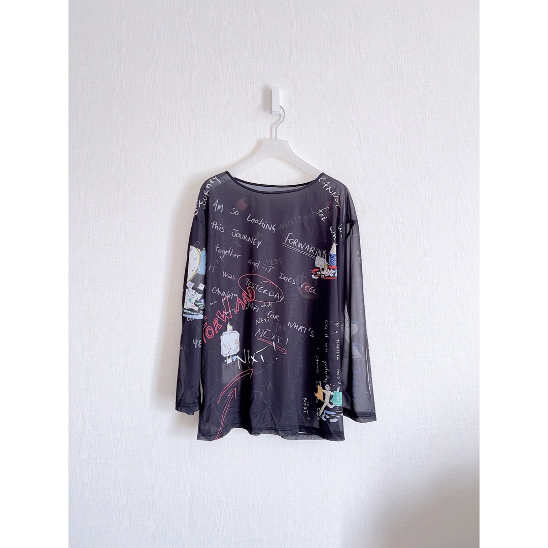 Ameri VINTAGE - Gabrielle×Ameri 10TH HISTORY SHEER TOPの通販 by