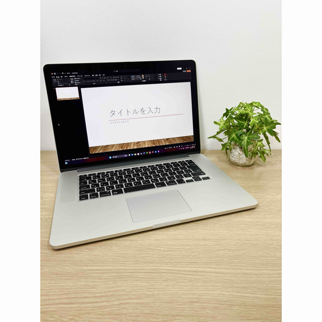 最上位3K！ Office2024 MacBook Pro15Windows11