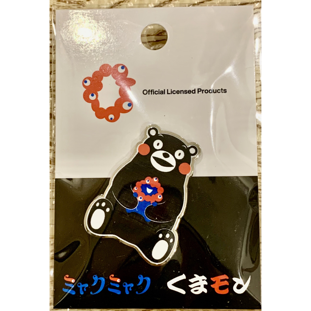 新品未使用 EXPO2025 関西万博 くまモン ミャクミャク ピンバッチの