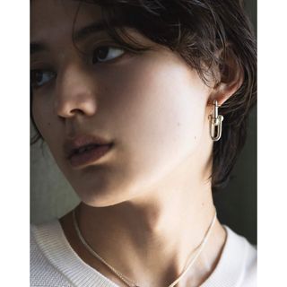 Tiffany & Co. - TIFFANY&CO. ハードウェア リンク ピアス ラージ