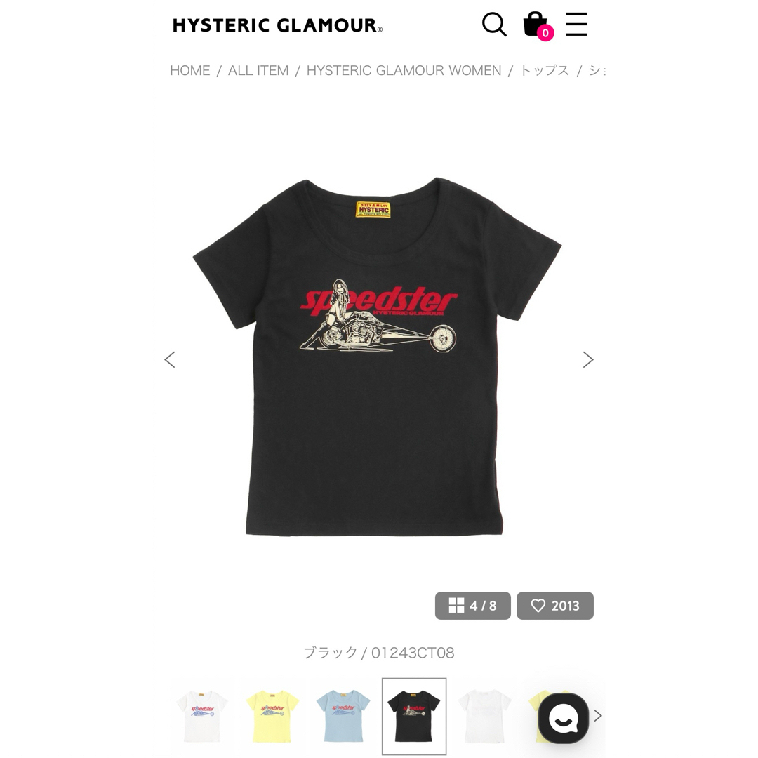 HYSTERIC GLAMOUR - 正規品 HYSTERIC GLAMOUR チビTの通販 by 03.shop
