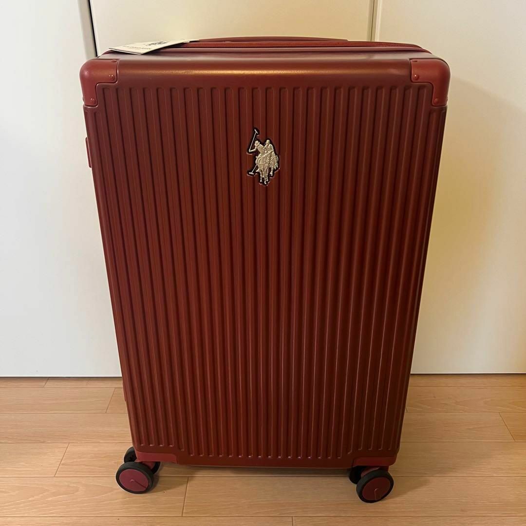 U.S. POLO ASSN. - 新品未使用 ユーエスポロ US3001 キャリーバッグ 赤