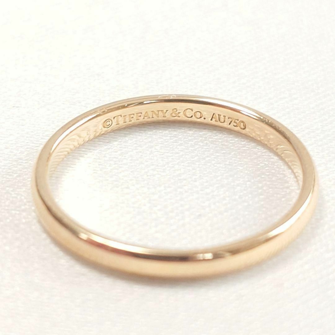 極美品】TIFFANY ティファニー K18PG バンドリング 8号 6341