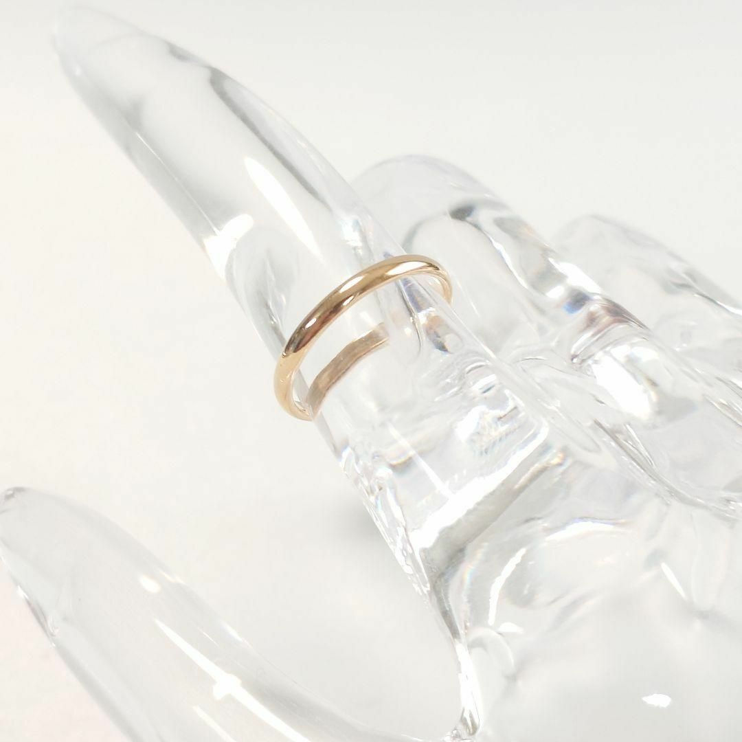 極美品】TIFFANY ティファニー K18PG バンドリング 8号 6341