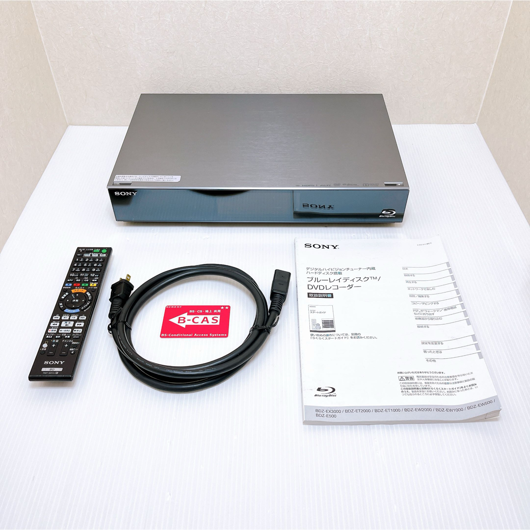 SONY - SONY BDZ-EX3000 ブルーレイレコーダー ソニーの通販 by