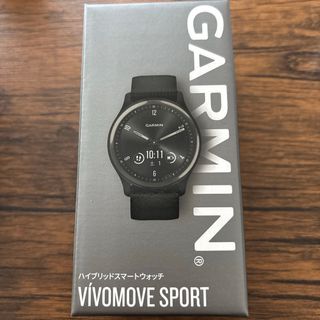 GARMIN - Garmin vivomove Sport 針付きハイブリッドスマートウォッチ