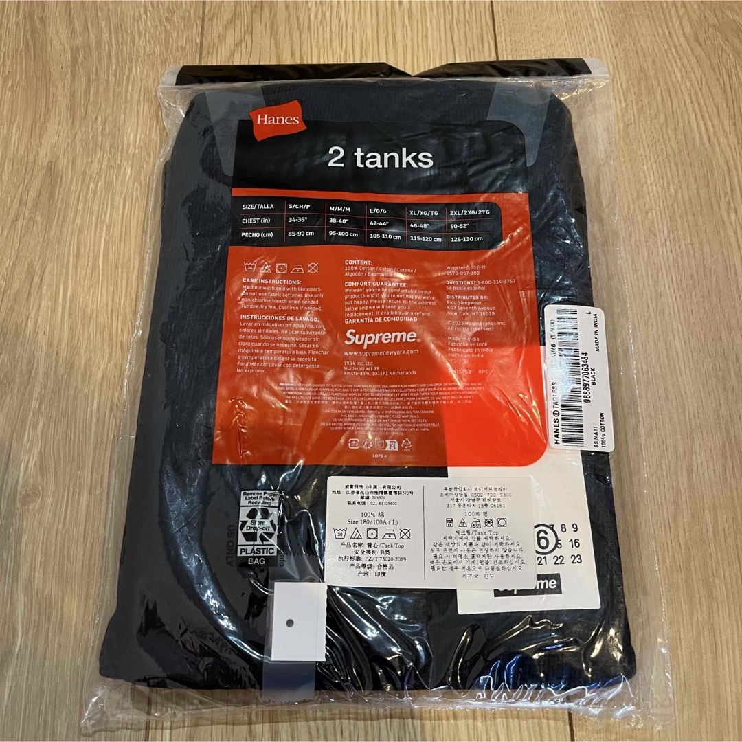 Supreme - L シュプリーム MM6 メゾンマルジェラ ヘインズ タグレス