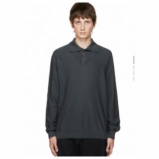 LEMAIRE - lemaire TROMPE POLO SHIRT セーター ニットポロの通販 by