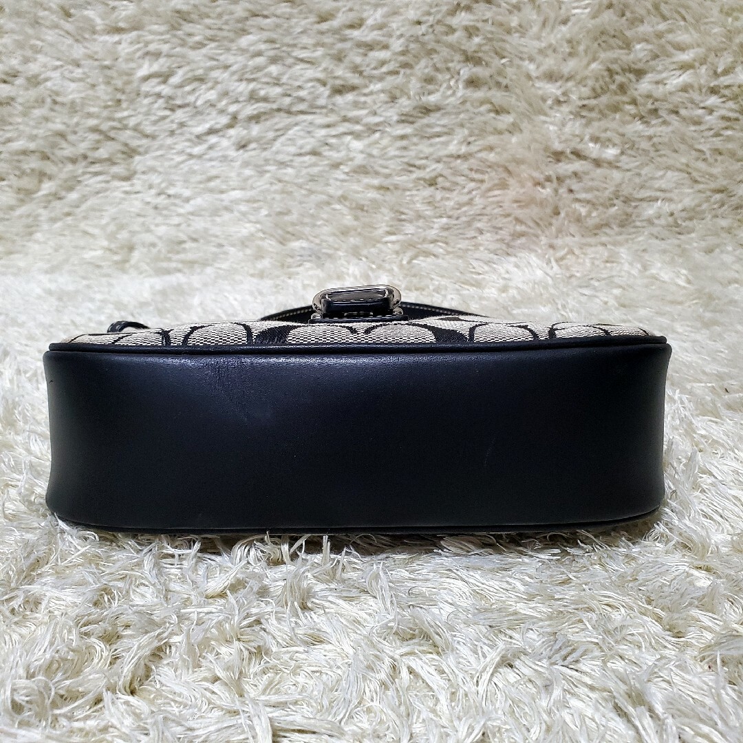 極美品】コーチ 6094 ソーホー シグネチャー ワンハンドバッグ レザー