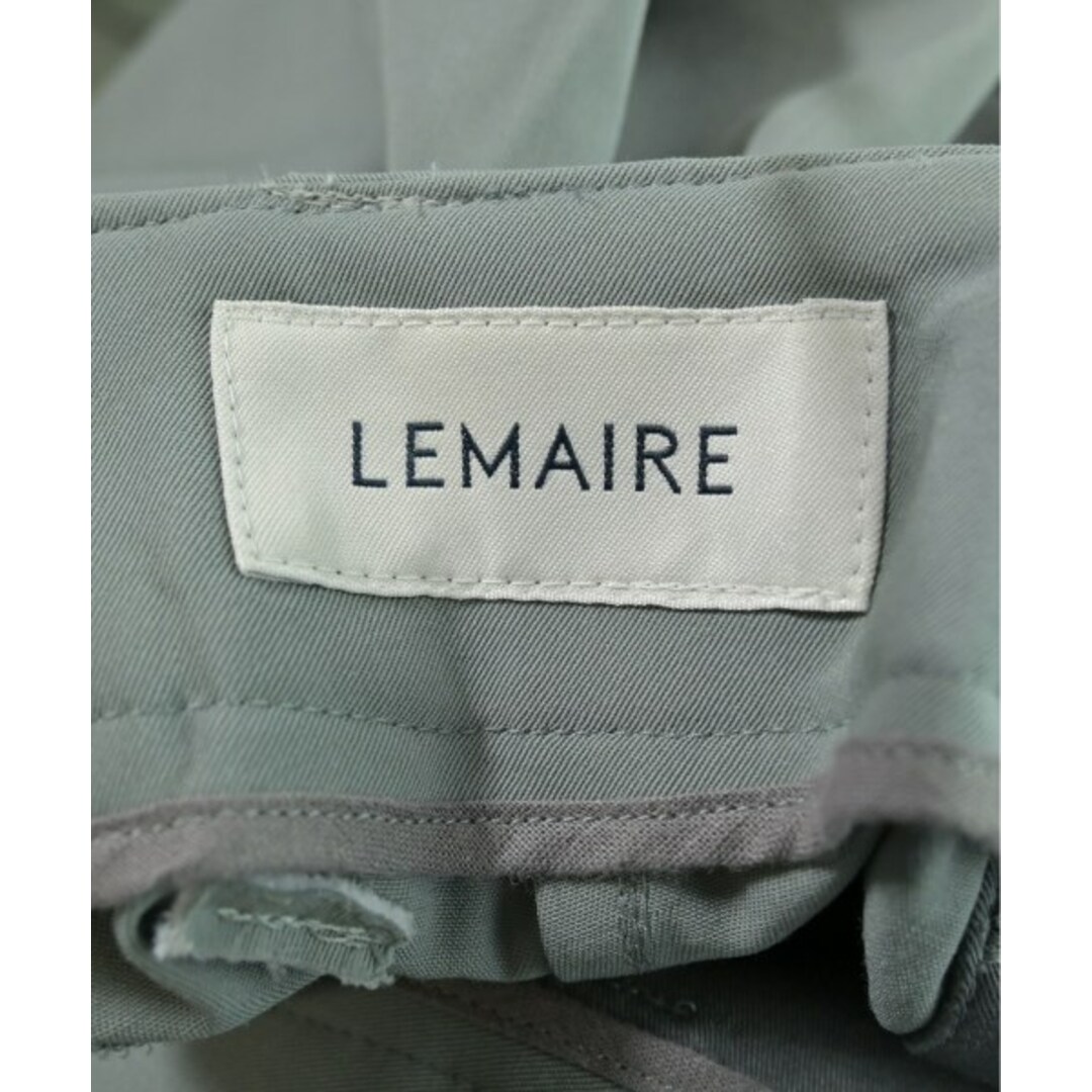 LEMAIRE - LEMAIRE パンツ（その他） 44(S位) グレー(緑がかっています