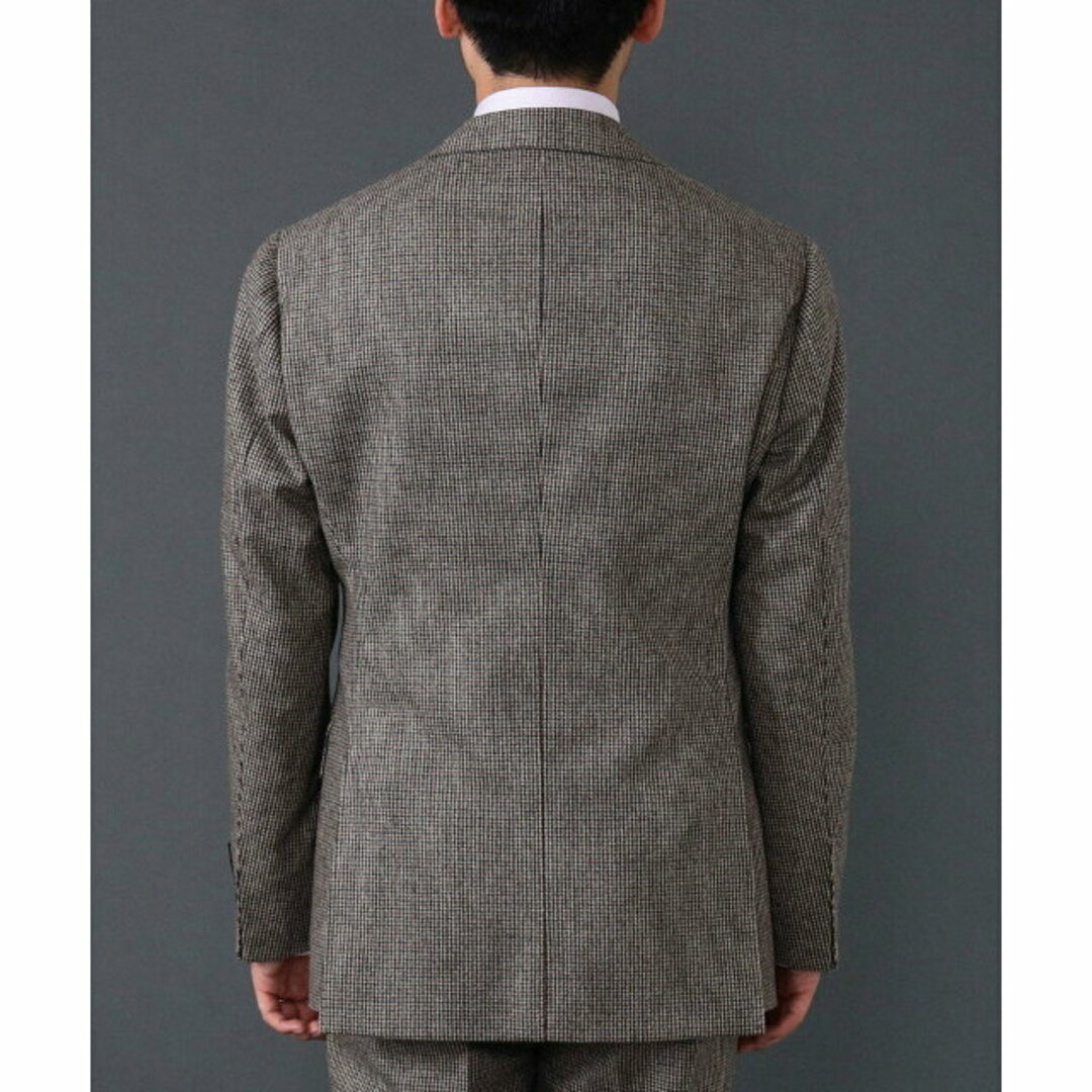 BEAMS HANDMADE CANONICO ウール ガンクラブチェック スーツ OUTLET