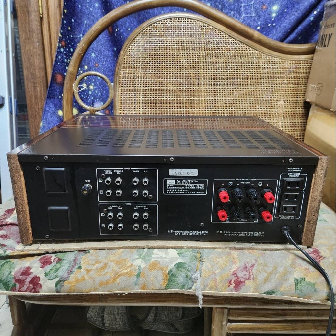 山水最高峰！フルレストア超美品！山水プリメインアンプAU-D907F EXTRA