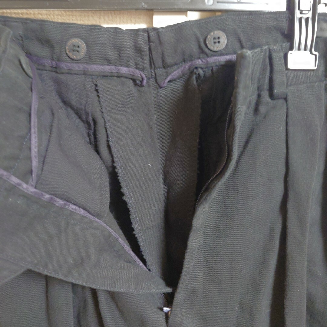 POLO RALPH LAUREN - W37L32 Super Black ポロチノ 2タックパンツ