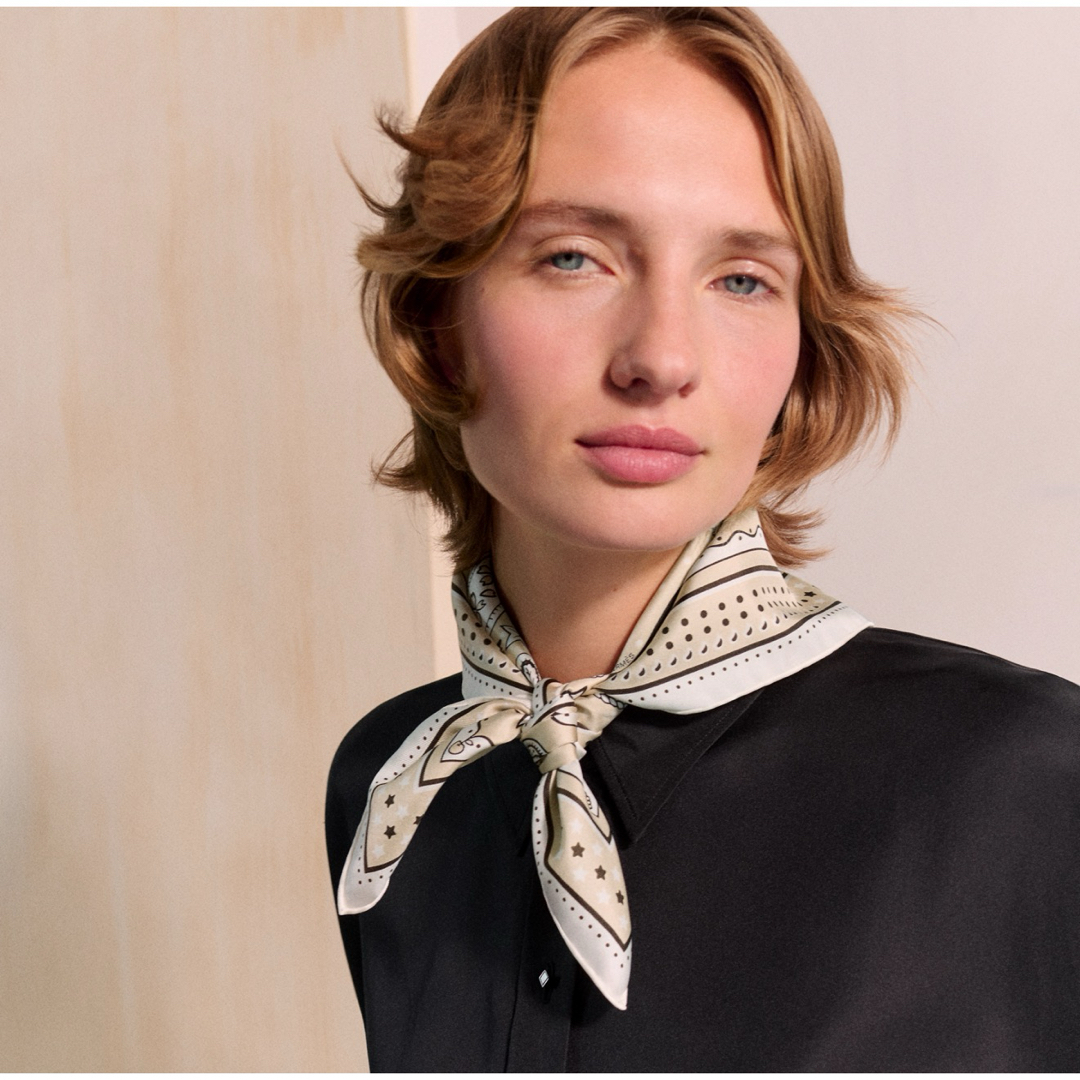 HERMES - 値下げ！新品未使用 エルメス シルクバンダナ 《ロデオ・デ