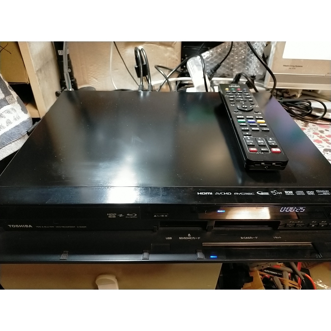 東芝 - 東芝HDD＆BLレコーダー D-B305K・リモコン+HDMI付の通販 by 善