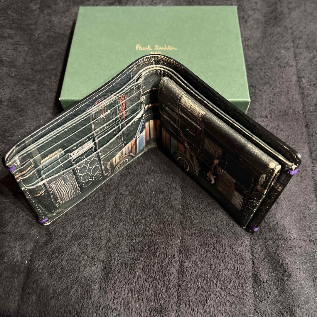 Paul Smith - ポールスミス Paul Smith 二つ折り財布 BLK/ミニクーパー