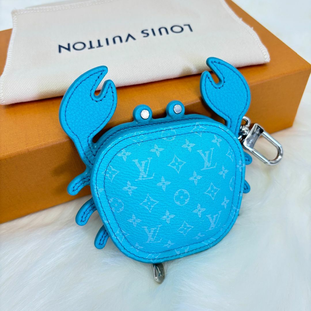 LOUIS VUITTON - ルイヴィトン モノグラム バッグチャーム クラブ 蟹の