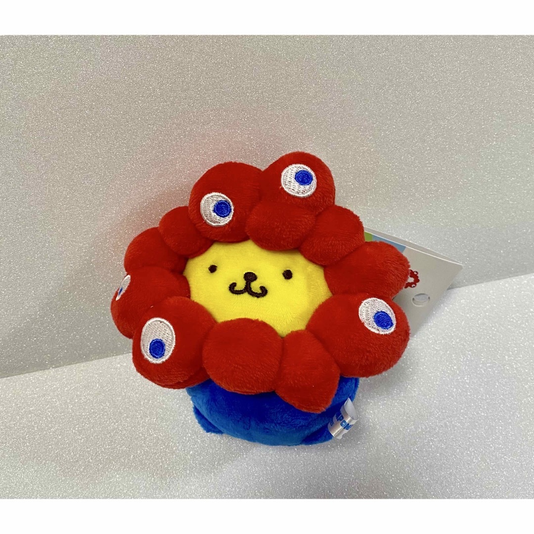 ポムポムプリン - ミャクミャク×ポムポムプリン 万博限定ぬいぐるみ