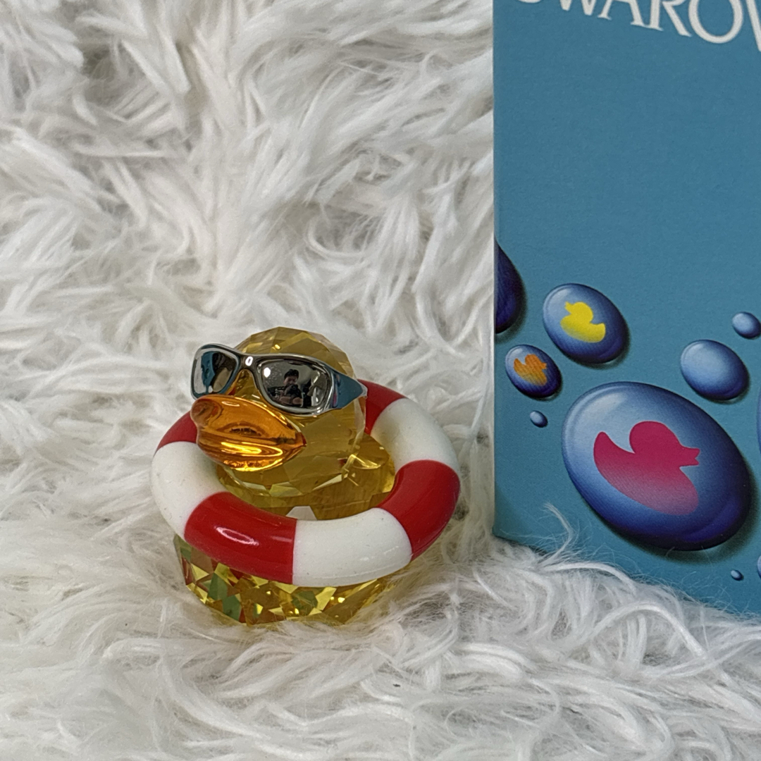 SWAROVSKI - SWAROVSKI アヒルの置物 ハッピーダック サニーサムの通販