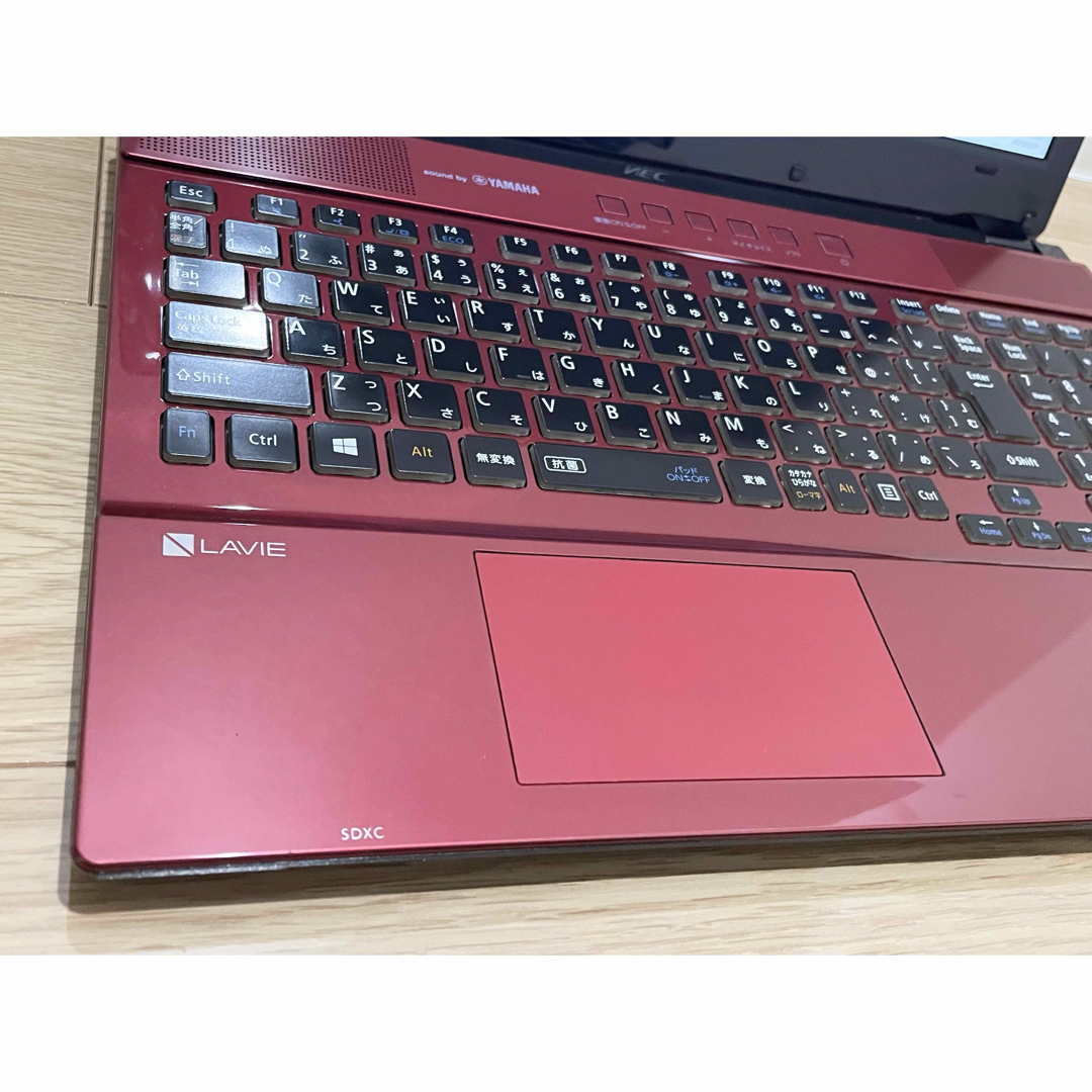 美品】 NEC LAVIE タッチパネル液晶 i7-7500U SSD512GB
