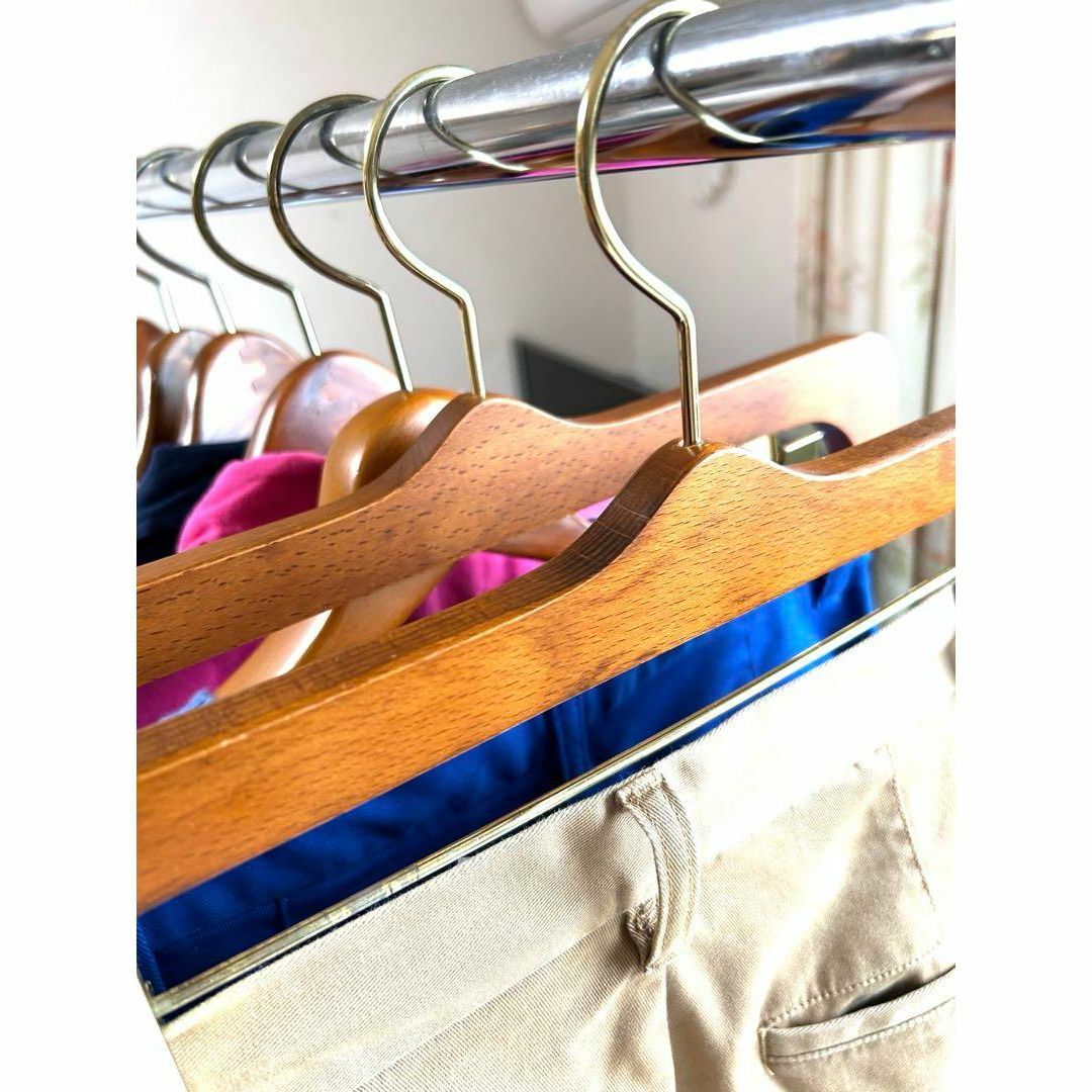 ポロラルフローレン 木製ハンガー 7本セット POLO RALPH LAUREN