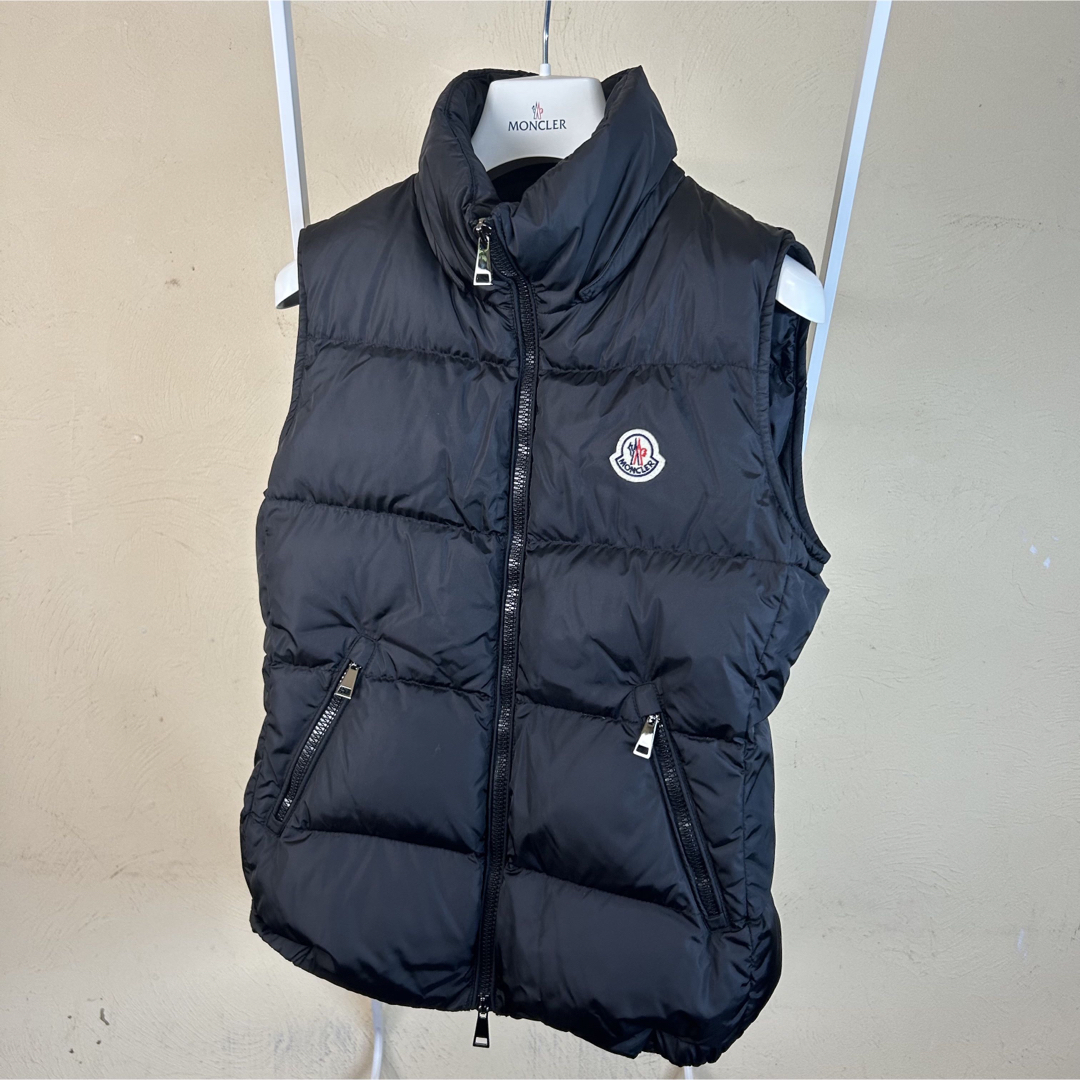 MONCLER - MONCLER モンクレール ダウンベストガリヌールGALLINULE黒1