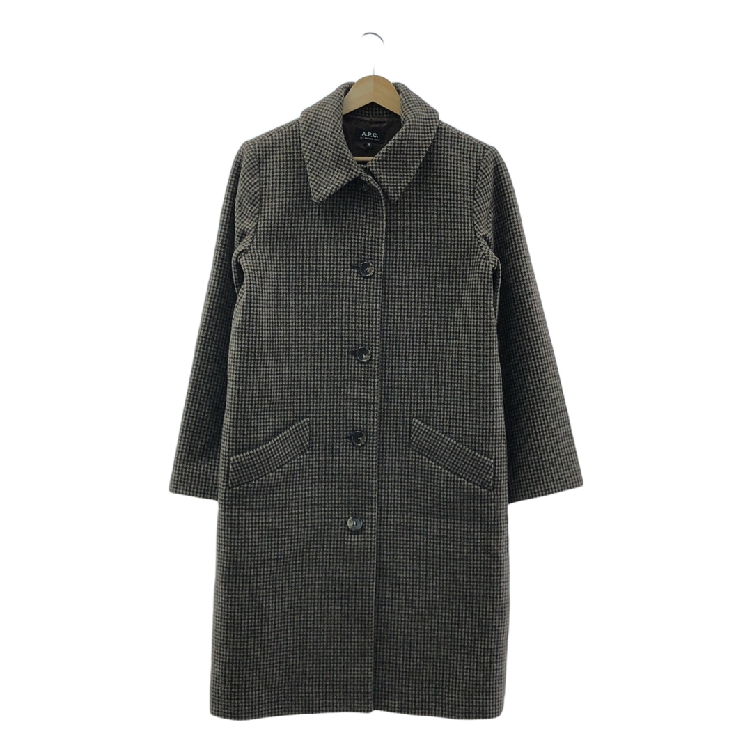 A.P.C - A.P.C. / アーペーセー | ウール 千鳥格子 ステンカラー