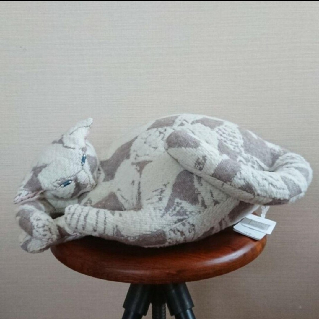 ミナペルホネン 猫型 necco クッション ミナペルホネン 猫型 necco