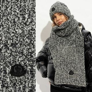 MONCLER（マフラー/ショール ・ グレー/灰色系）のフリマアイテム一覧