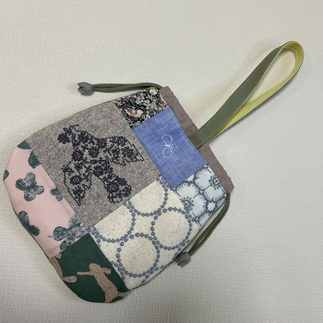 mina perhonen - ハンドメイド ミナペルホネン 巾着トートの通販 by